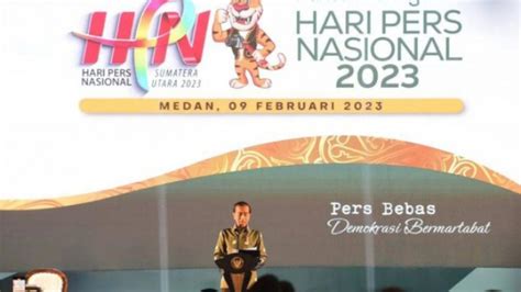 Presiden Jokowi Ungkap 3 Isu Utama Pers Saat Hadiri Puncak HPN 2023