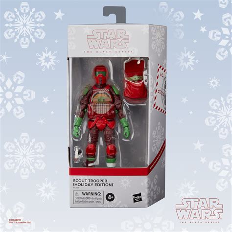 Hasbro Reveals Six New Star Wars Holiday Black Series Figures Star