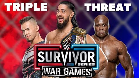 Full Match Seth Rollins Vs Austin Theory Vs Bobby Lashley Survivor