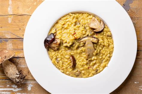 Ricetta Risotto Funghi Porcini E Zafferano Cucchiaio D Argento