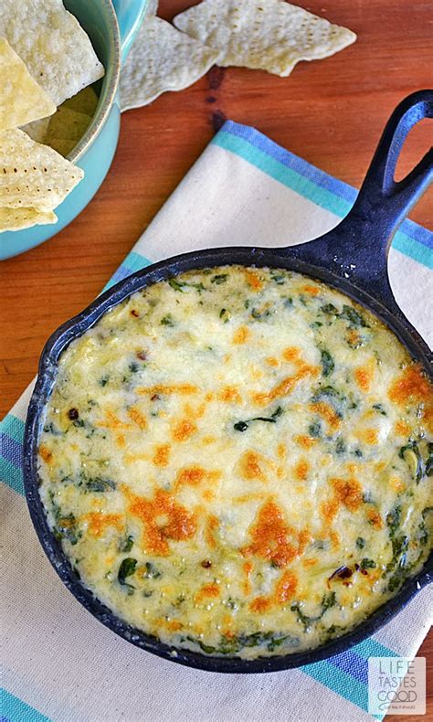 Easy Spinach Artichoke Dip Life Tastes Good