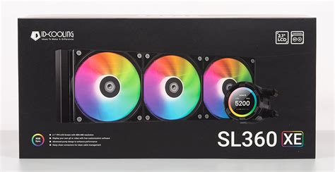Огляд системи рідинного охолодження ID-Cooling Space LCD SL360 XE