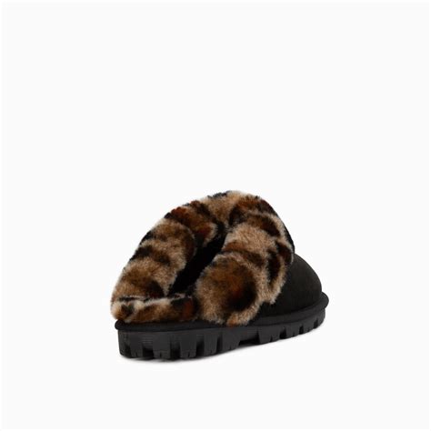 Ugg Coquette Slipper Leopard Print Water Resistant Pretty Shoes