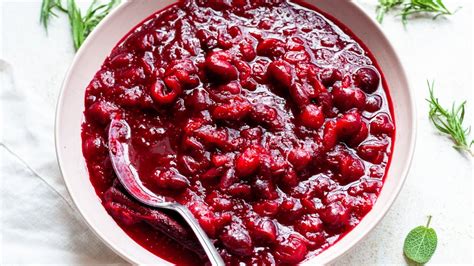 Savory Cranberry Sauce Recipe Youtube