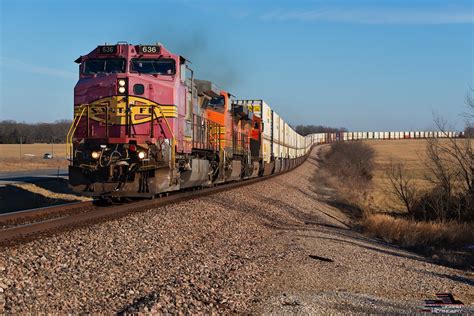 Bnsf 636 Cedar Gap Bnsf Q Atglac At The Sag Just North Of White