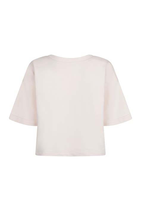 Beżowa bluza z krótkim rękawem NUDE Niumi