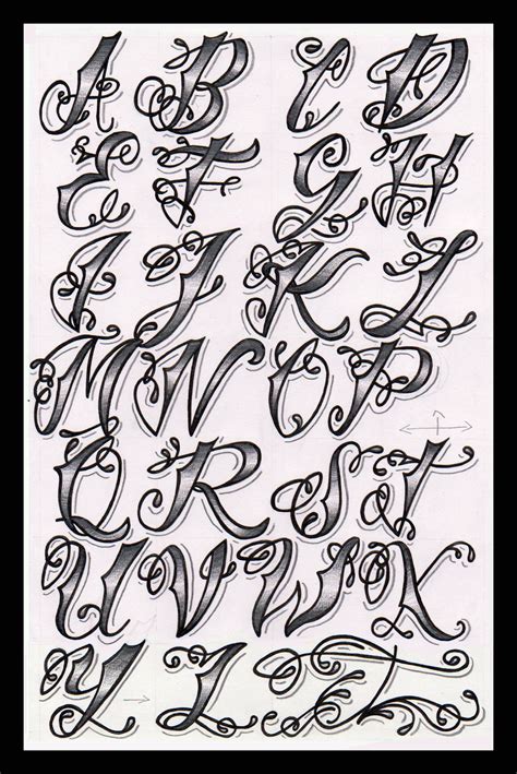 Cholo Tattoo Alphabet | Flickr - Photo Sharing!