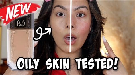 New🚨kvd Beauty Good Apple Serum Foundation Review And Wear Test On Oily Skin Shade 39 Is It Good