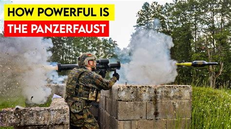 How powerful is the Panzerfaust - YouTube