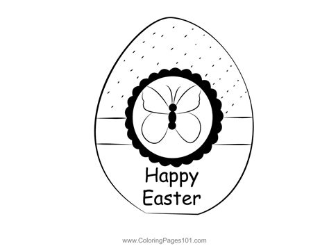 Easter Cards Coloring Page for Kids - Free Easter Printable Coloring ...