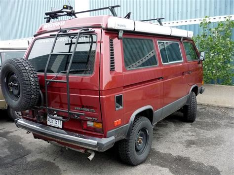 Volkswagen T3 Syncro Westfalia Red Vw T3 Syncro Westfalia Vanagon Volkswagen Westfalia Vw