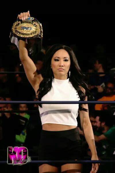 Gail Kim Current Tna Knockout Champion Wrestling Superstars