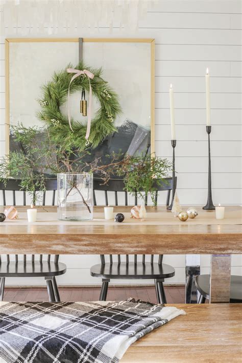 Modern Farmhouse Christmas Dining Room Designing Vibes Interior