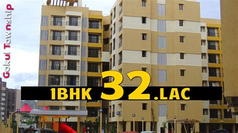 Bhk Flat Gokul Township Virar West Bedroom Hall Kitchen