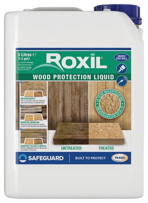 Roxil Wood Protection Liquid 5l Uk