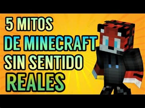 Hize Cinco Mitos De Minecraft Que Son Reales Pero Sin Sentido Youtube