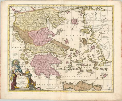 Exactissima Totius Archipelagi Nec Non Graeciae Tabula Curtis Wright Maps