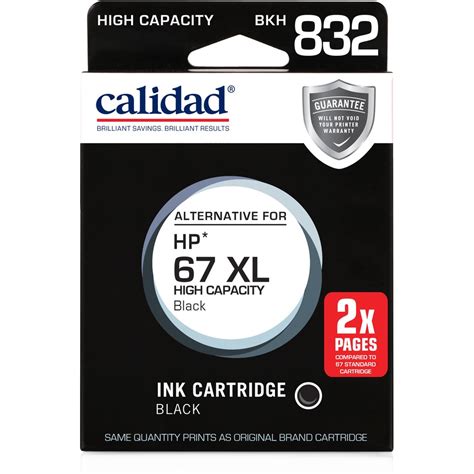 Calidad Hp 67 Xl Ink Cartridge Black Big W