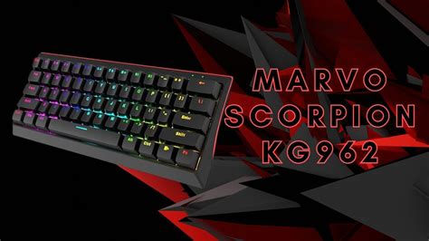 Marvo Scorpion Kg962 Unboxing And Review Youtube