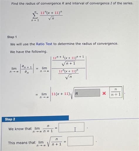 Solved Find The Radius Of Convergence R And Interval Of