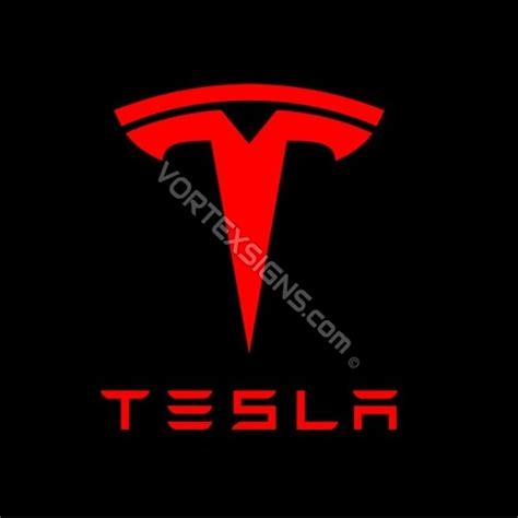 SALE! Tesla logo accessory decal sticker - HOT 2020!