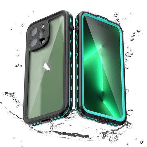 Feishell For IPhone 15 Pro Max Waterproof Case Built In Screen