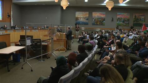 Sacramento City Council Meeting Passes Gaza Cease Fire Resolution