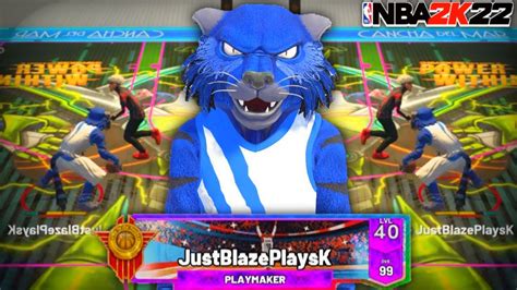 THE WILDCATS MASCOT TURNED MY PURE PLAYMAKER INTO A DEMIGOD ON NBA 2K22