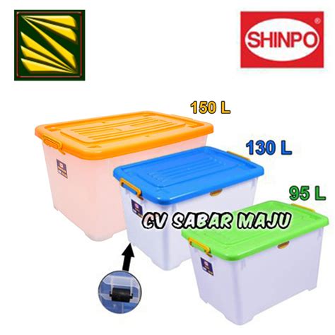 Jual Box Container Plastik Kotak Penyimpanan Serbaguna Shinpo