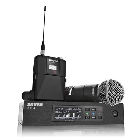 Shure Introduces Glx D Advanced Digital Wireless Products Provides