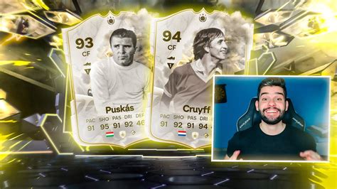 Meu Deus Consegui O Novo Cruyf Icon E O Puskas Especial No Ultimate