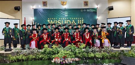 STIESNU Bengkulu Gelar Wisuda Angkatan III Dodi Isran Ke Wisudawan