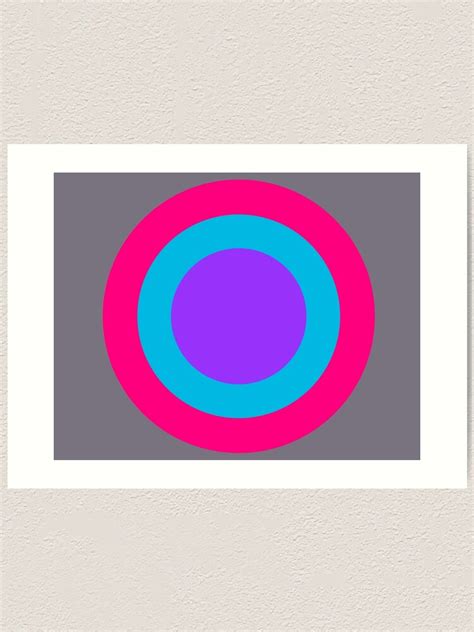 Androgyne Pride Flag Circle Art Print For Sale By Kiippers Redbubble