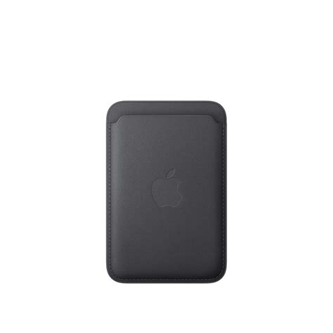 iPhone FineWoven Wallet with MagSafe – Black - Apple (SG)