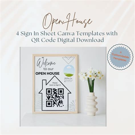 Wifi Sign Qr Code Printable Editable Wifi Password Sign Wifi Qr Code