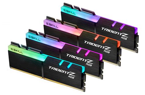 G Skill Unleashes Trident Z Rgb Dual Capacity And Up To Mhz Kits