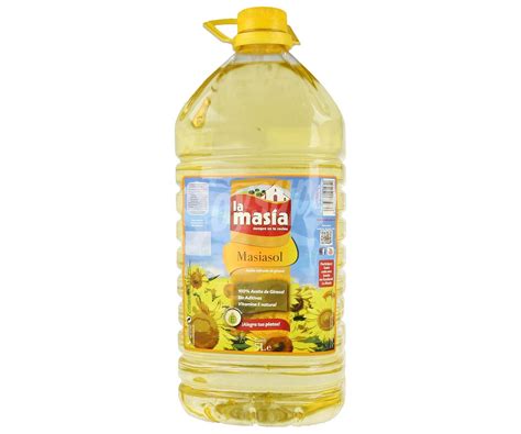 La Mas A Aceite De Girasol Garrafa De L