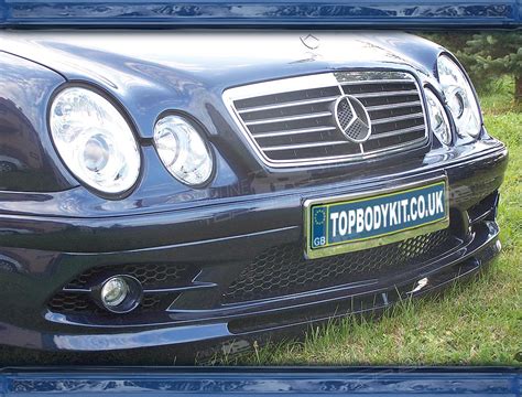 Mercedes CLK W208 Front Bumper With Lights