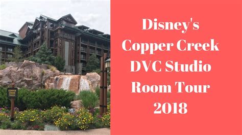 Disney S Copper Creek Deluxe Studio Villa Room Tour Wilderness