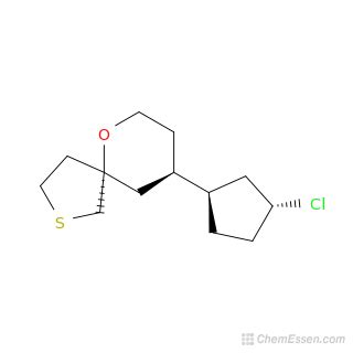 S R R R Chlorocyclopentyl Oxa Thiaspiro Decane