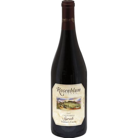 Rosenblum Cellars Syrah 750 ml | Northgate Market