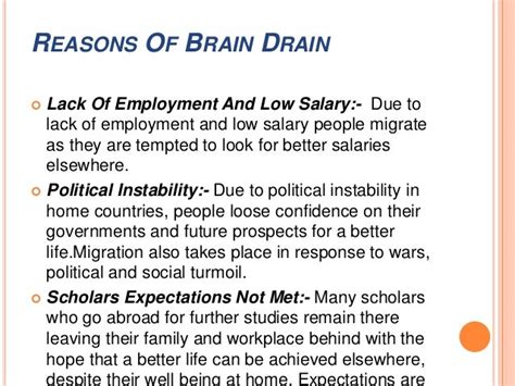 Brain Drain