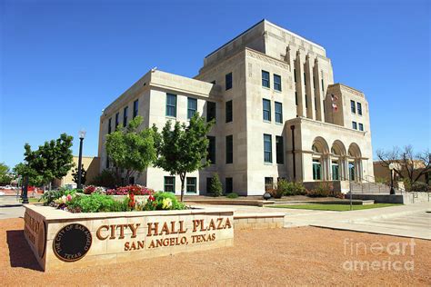 San Angelo Texas City Hall Photograph By Denis Tangney Jr Fine Art