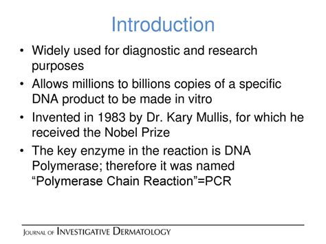 Research Techniques Made Simple Polymerase Chain Reaction Ppt Download