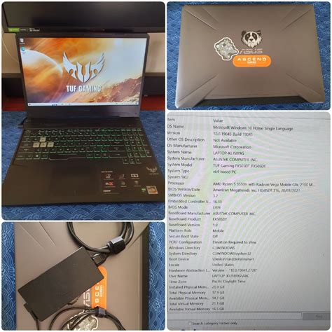 Asus Tuf Fx Dt On Carousell