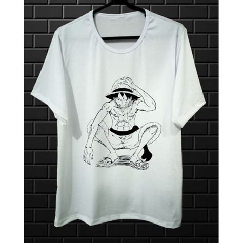 Camiseta Luffy One Piece Anime Shopee Brasil