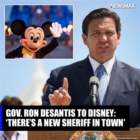 Gov Ron Desantis Upped The Ante In His Feud With The Walt Disney Co Saying The Entertainment