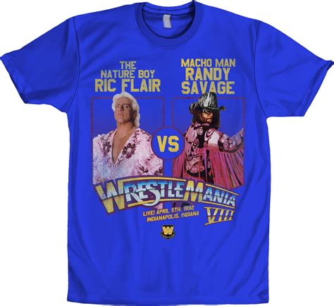 Ric Flair Vs Macho Man Wrestlemania Shirt Macho Man Randy Savage Ric