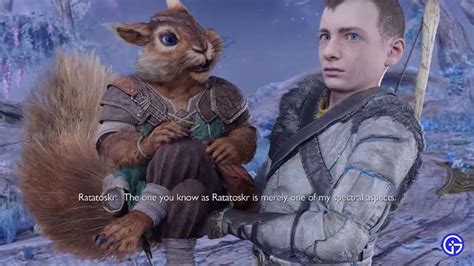 Who Is Ratatoskr Squirrel In God of War Ragnarok?