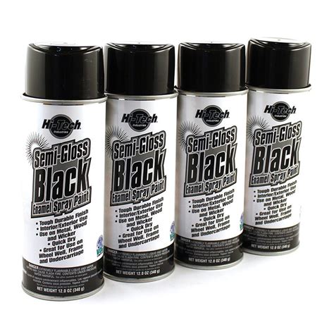 Ht1824 Semi Gloss Black Aerosol Paint Parker Distributing